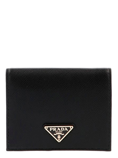 Logo leather wallet Wallets, card holders