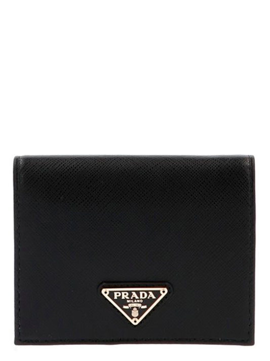 Logo leather wallet Wallets, card holders