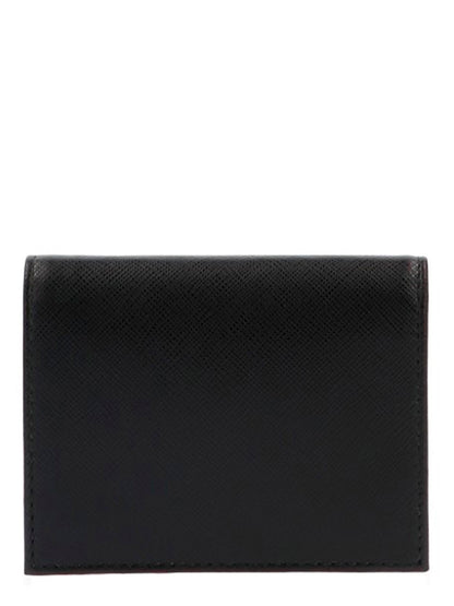 Logo leather wallet Wallets, card holders