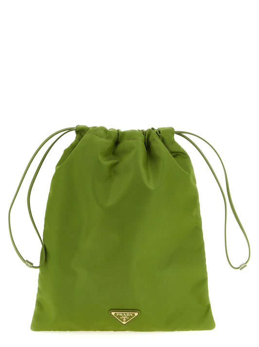 'Prada Wish' pouch Clutch