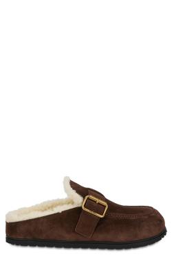 Prada Padded slippers with strap