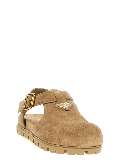 Logo sabots Flat shoes