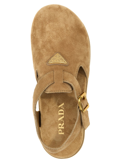 Logo sabots Flat shoes
