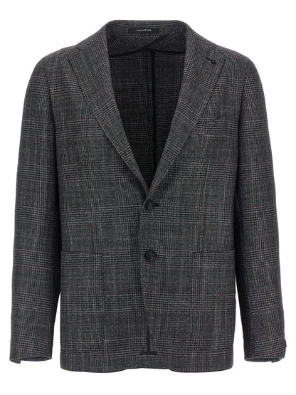 Check patterned blazer Blazer