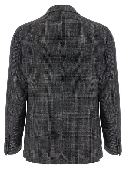 Check patterned blazer Blazer
