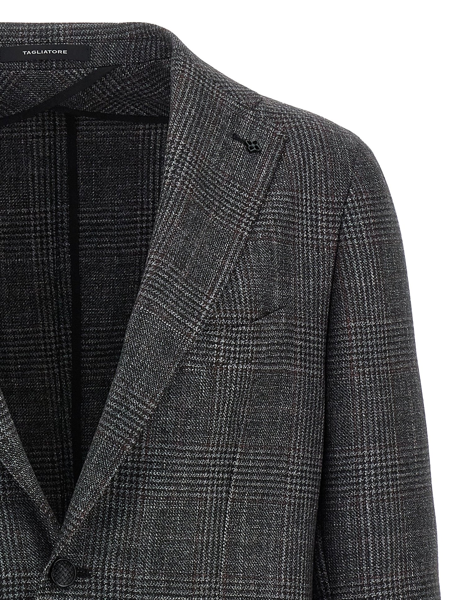 Check patterned blazer Blazer