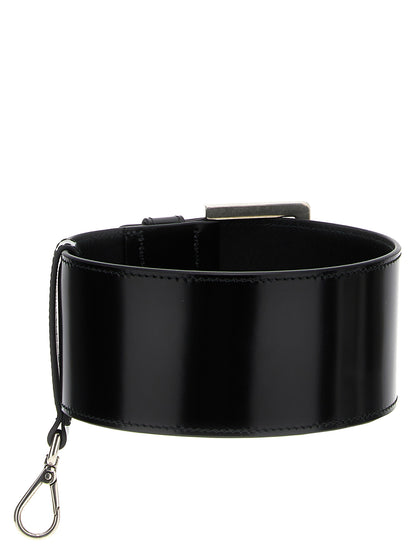 Brushed leather sleeve Bag accessories