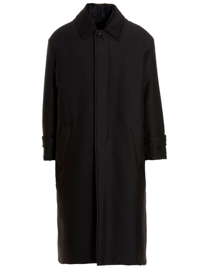 Valentino Pink PP Collection reversible long coat Coats, trench coats