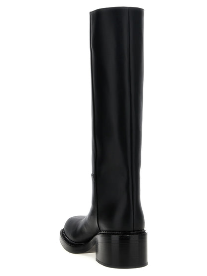 Leather boots Boots, ankle boots