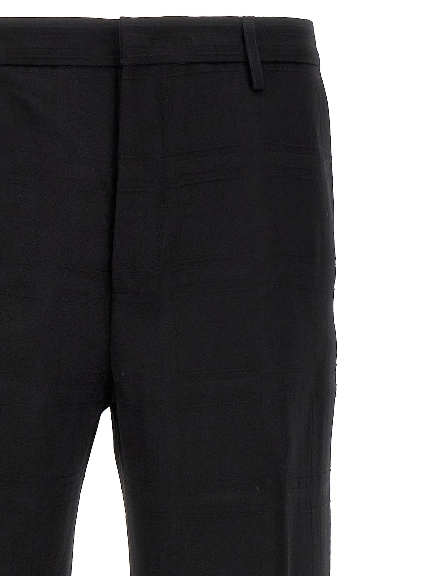 Check wool trousers Pants
