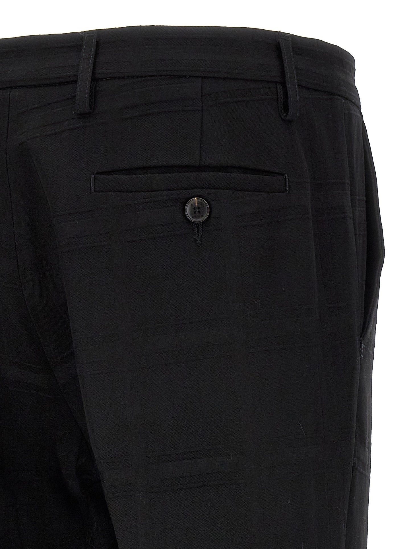 Check wool trousers Pants