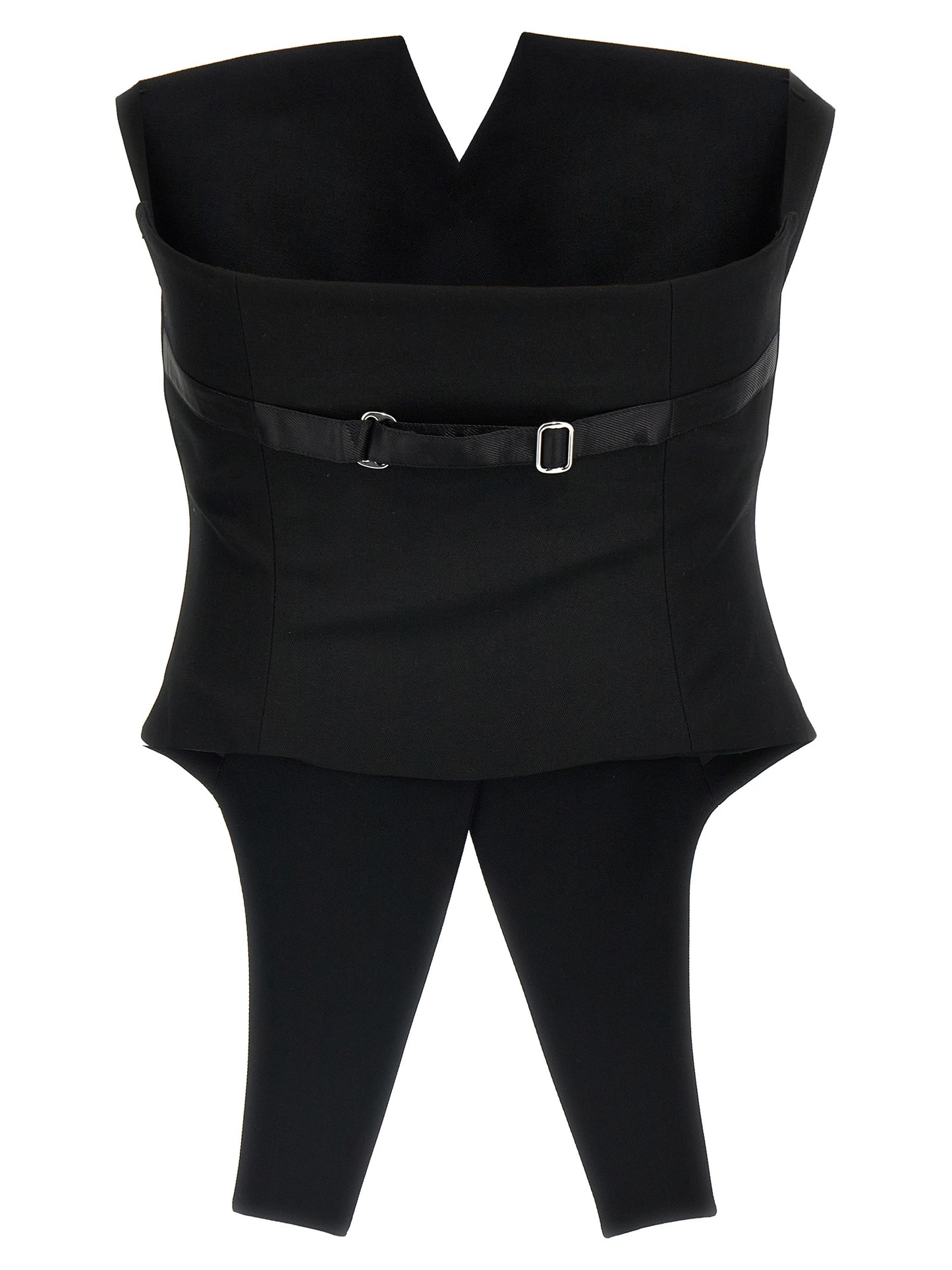 Deconstructed vest Gilet