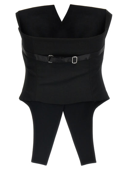 Deconstructed vest Gilet