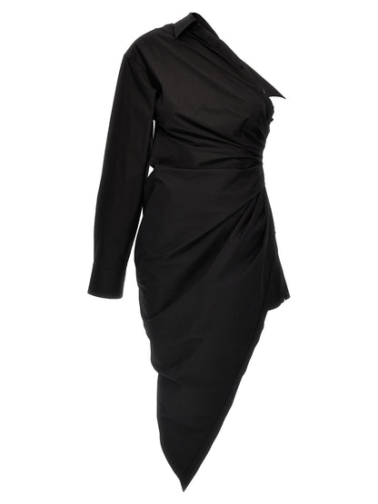 Asymmetrical shirt dress Dresses