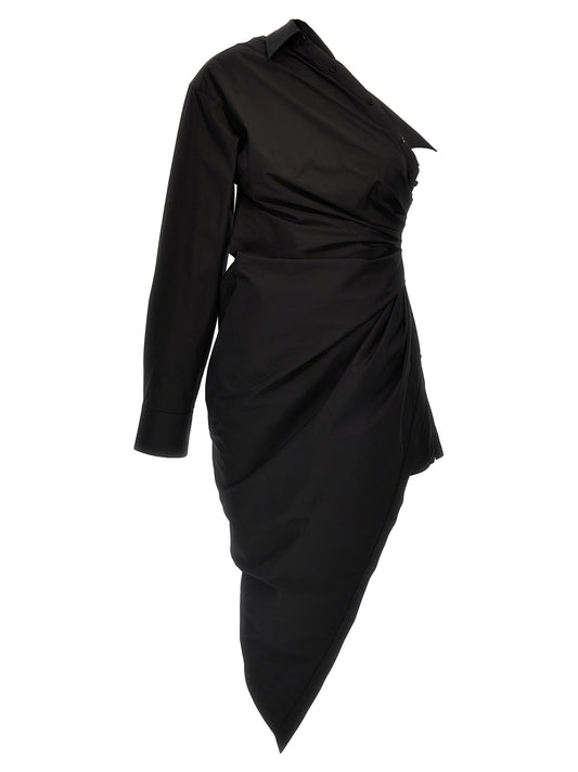 Asymmetrical shirt dress Dresses