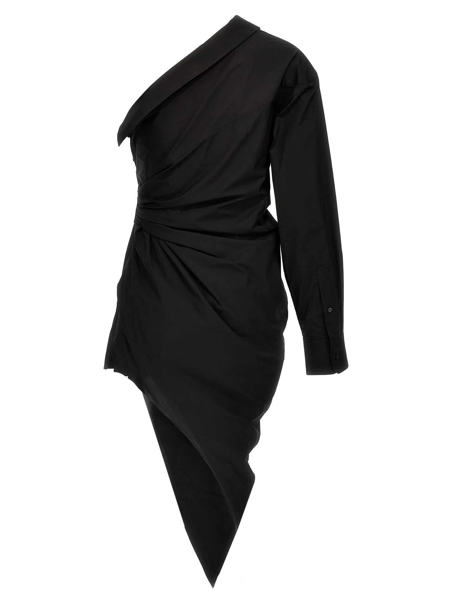 Asymmetrical shirt dress Dresses