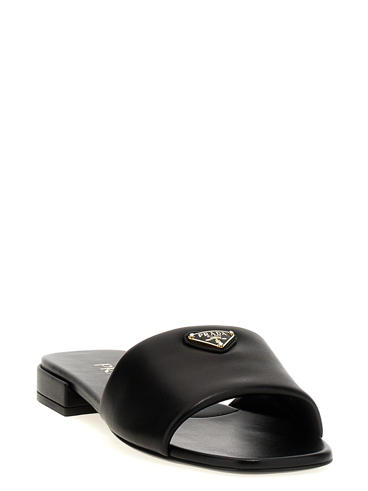 Logo leather sandals Sandals