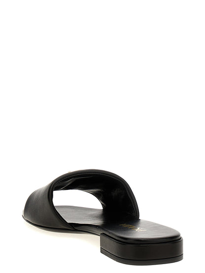 Logo leather sandals Sandals