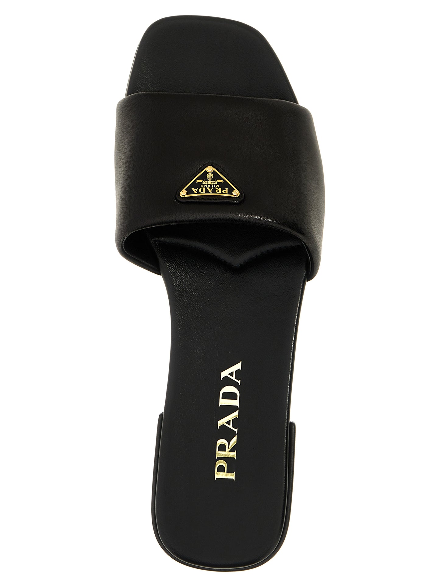 Logo leather sandals Sandals