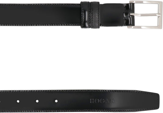 Reversible leather belt ACC