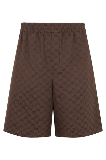 Bermuda in mixed linen fabric RTW
