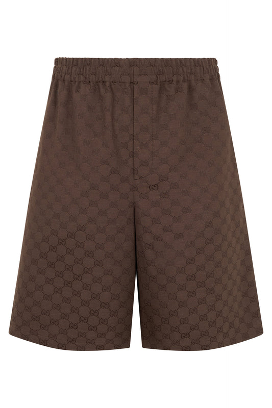 Bermuda in mixed linen fabric RTW