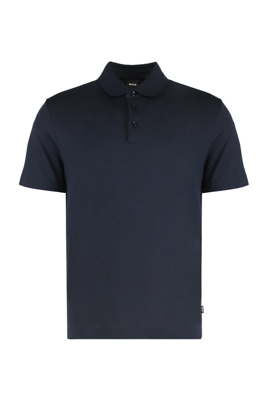 Polo in mixed cotton RTW