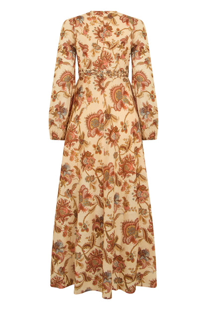 Zimmermann Long dress with floral print