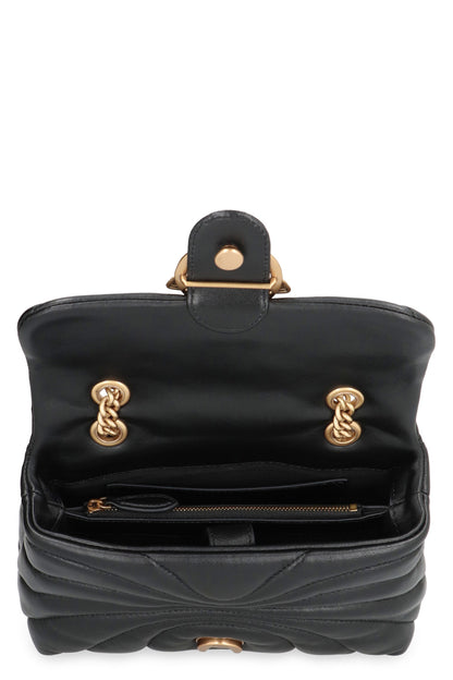 Pinko Love Puff leather mini crossbody bag