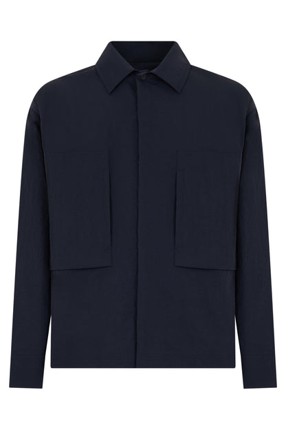 Wind jacket with collar RTW