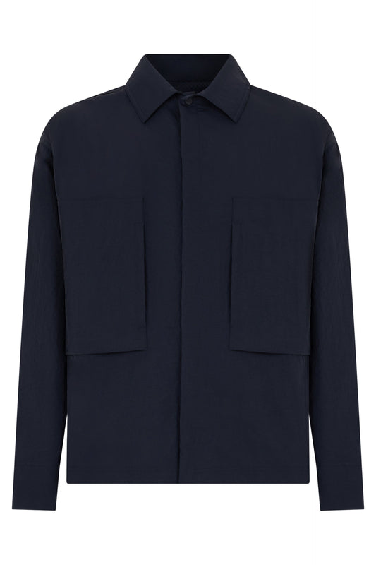 Wind jacket with collar RTW