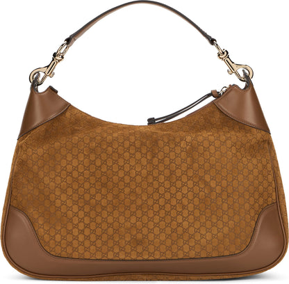 Hobo Medium Bag in suede BAGS