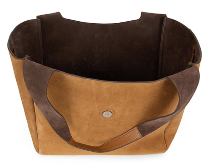 Trend shopper bag in suede leather BAGS