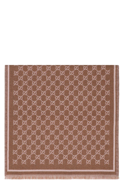 Gucci Wool scarf GG