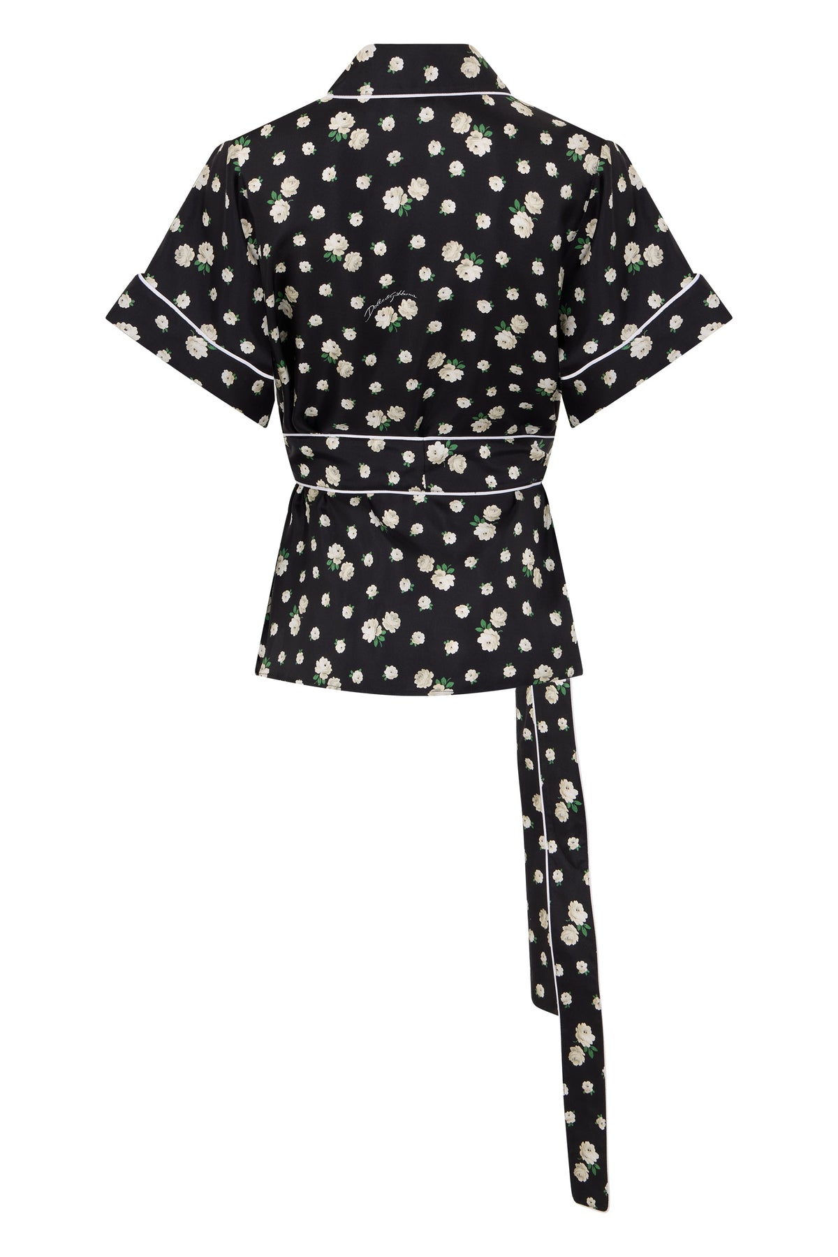 Silk blouse with floral print RTW