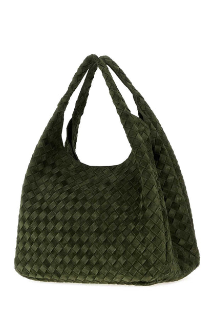 Bottega Veneta Large campana suede