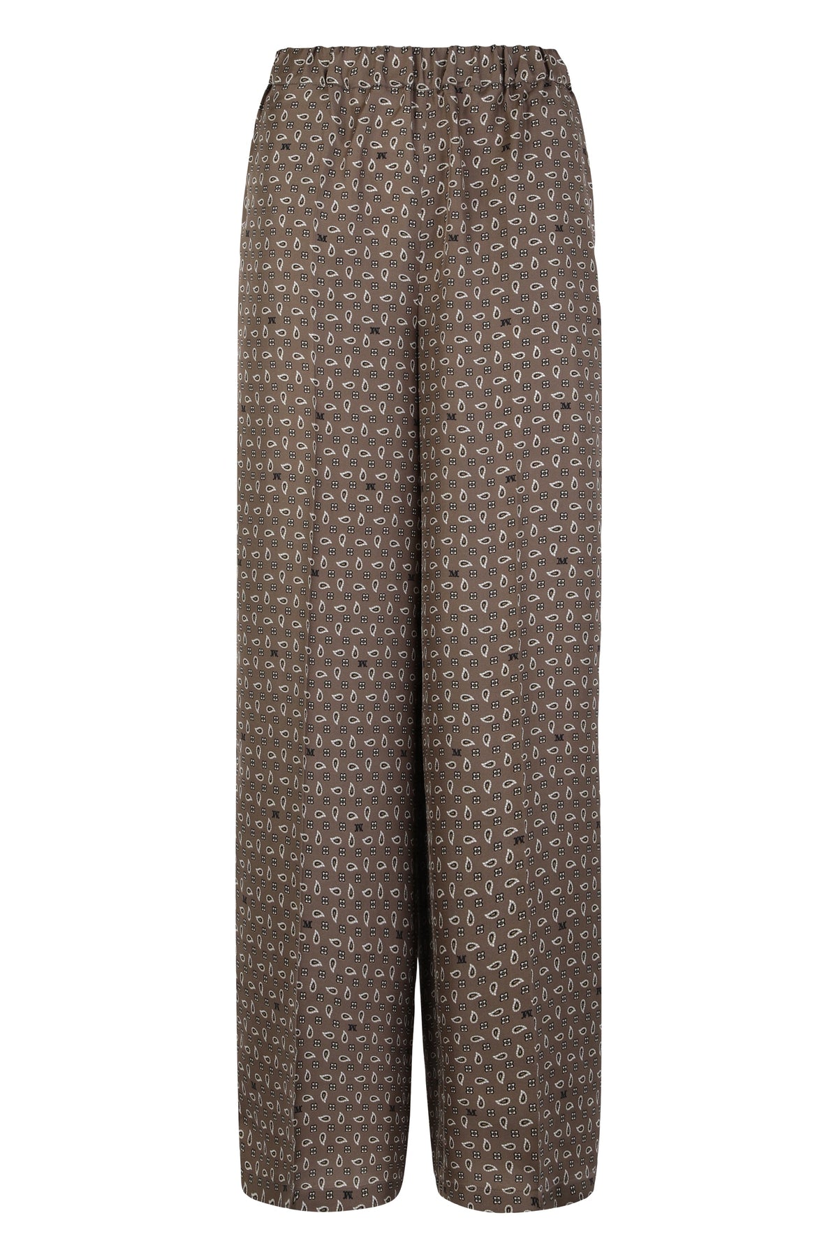 Printed silk pants RTW