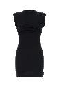 Alexander Wang Twisted bust mini layered sleeveless dress