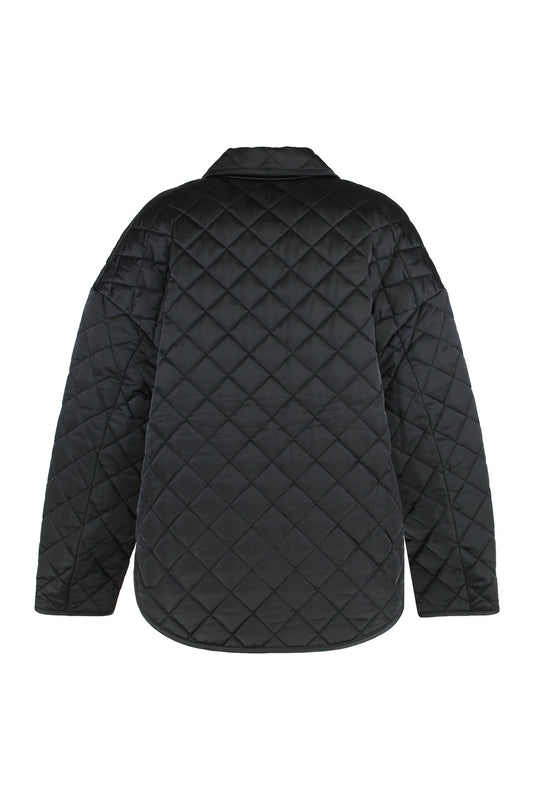 Totême Quilted jacket with collar