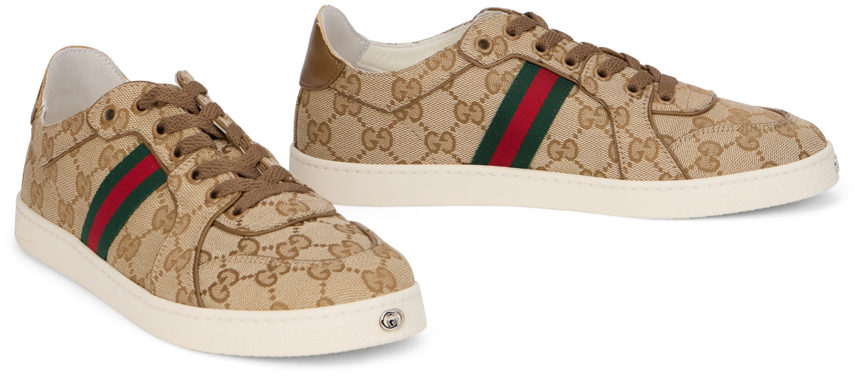Gucci Low canvas sneakers GG