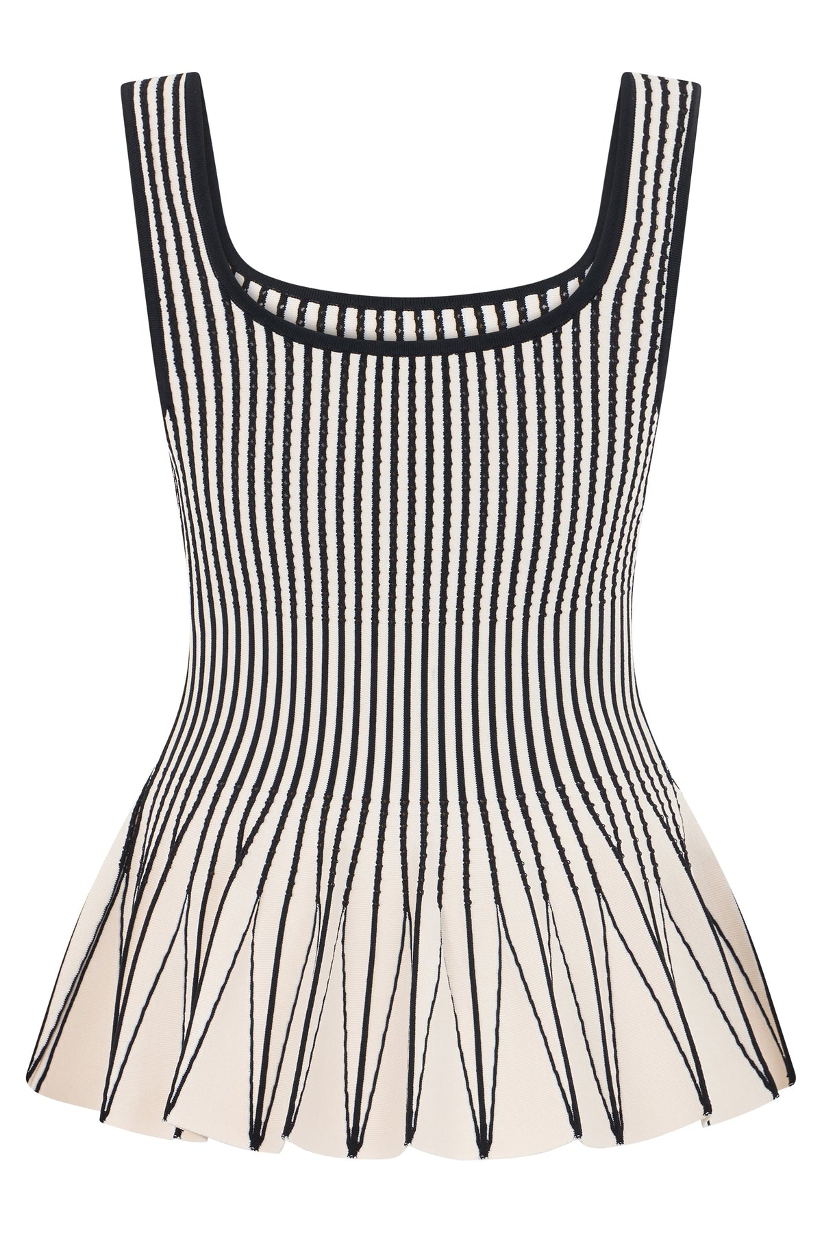 Sleeveless striped top RTW