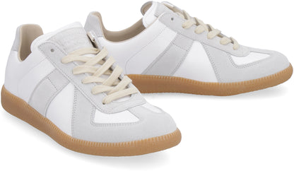 Maison Margiela Replica leather low-top sneakers