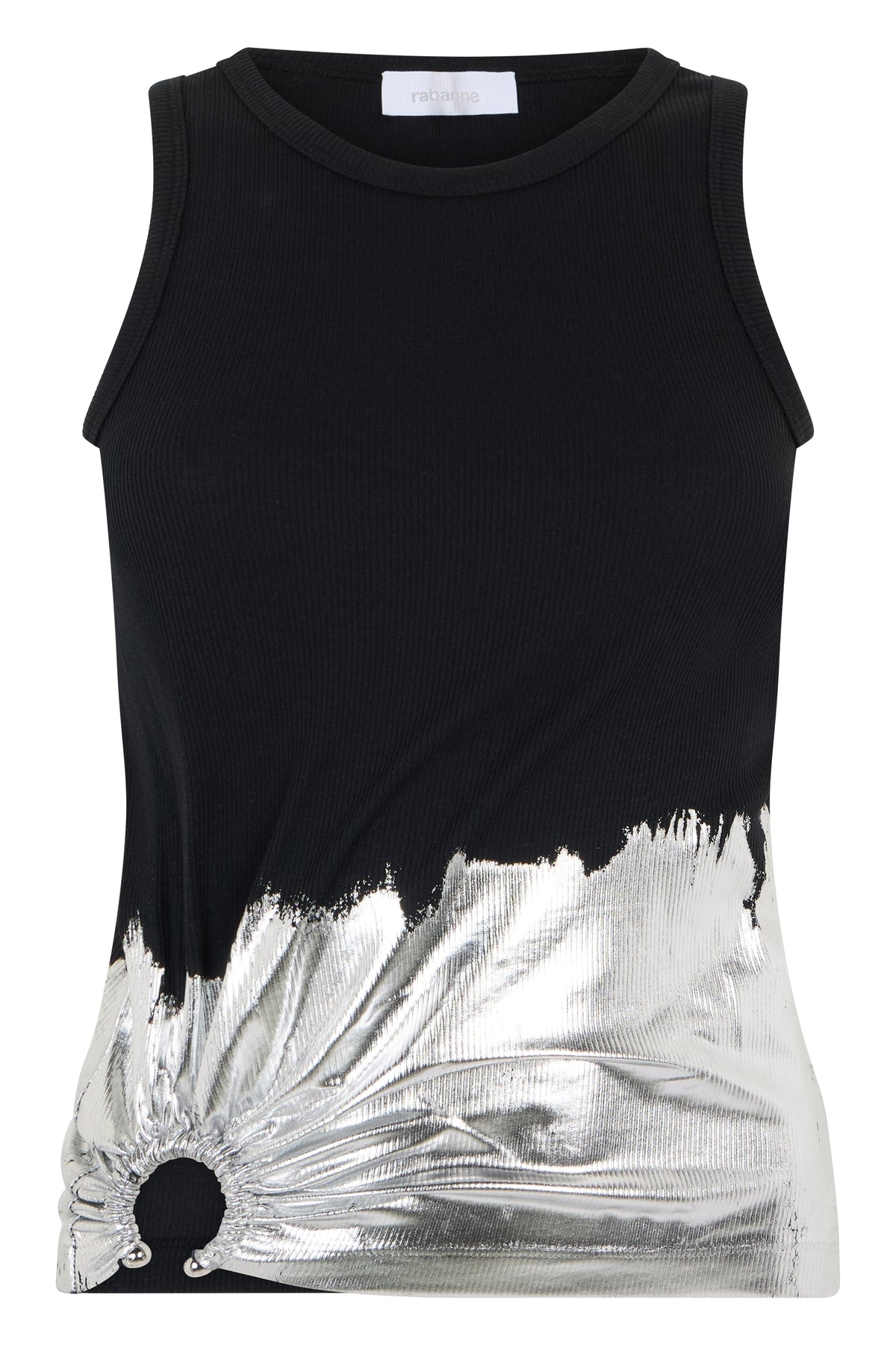 Metallic cotton top RTW