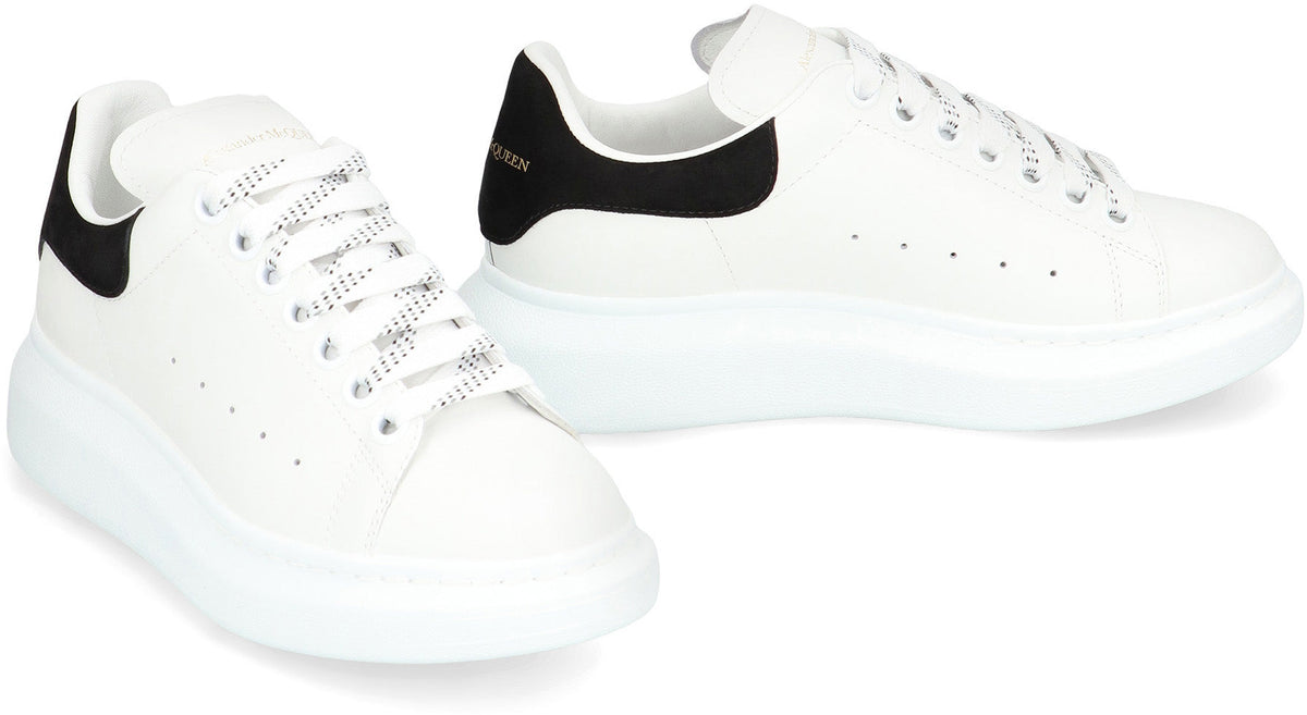 McQueen Leather chunky sneakers
