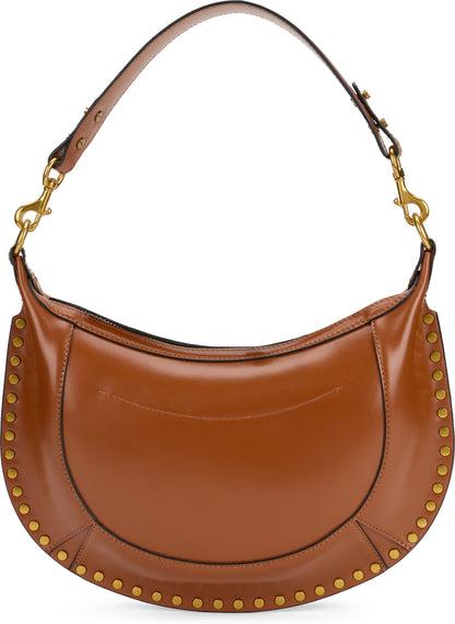 Isabel Marant Oskan Moon bag in brushed leather
