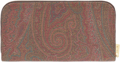 Etro Coated canvas wallet