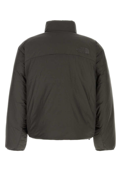 M PERTEX NUPTSE REVERSIBLE JACKET Lead/TNF Black BLAZERS AND VESTS