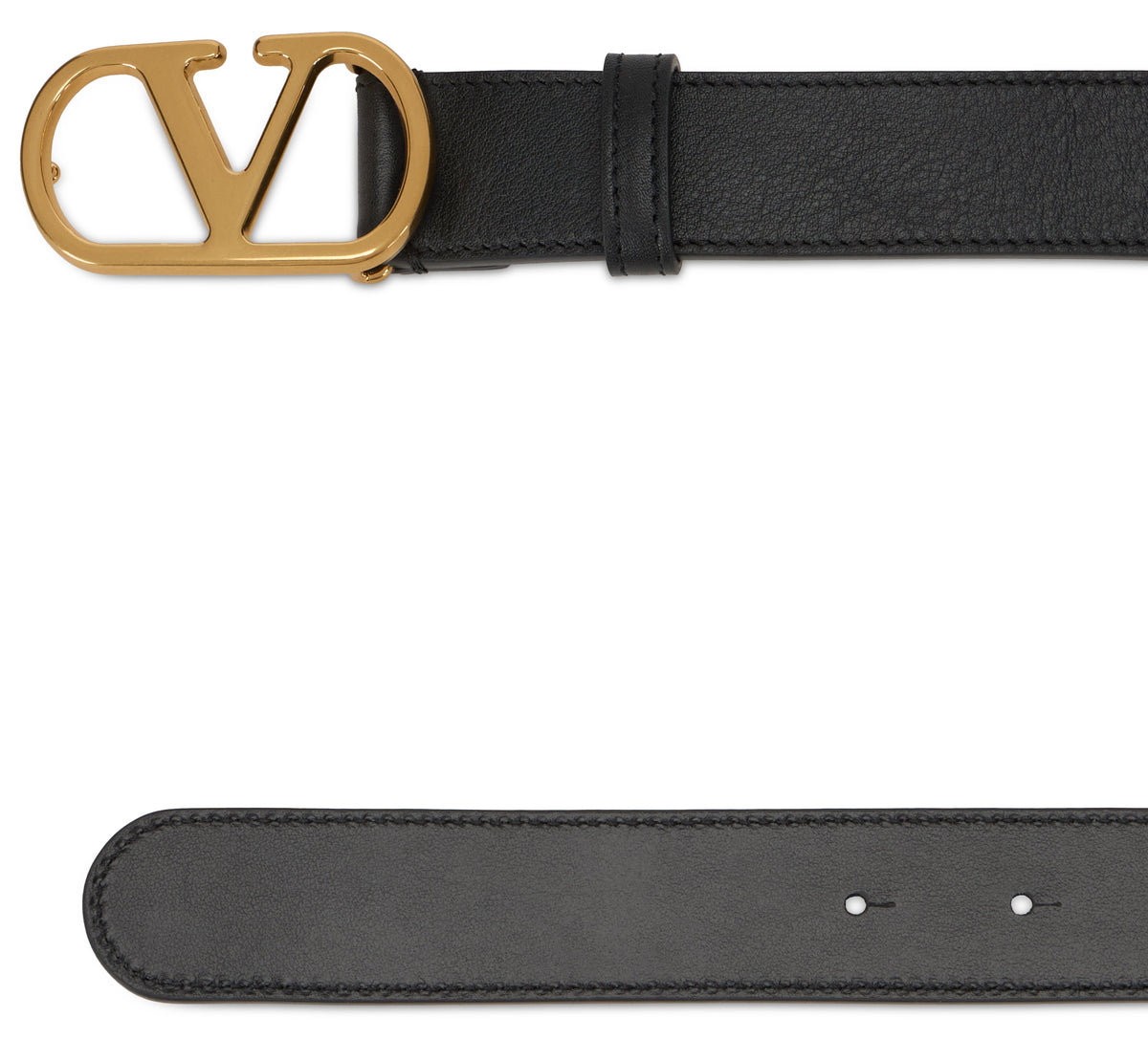 Smooth leather belt ACC