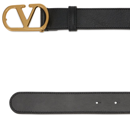 Smooth leather belt ACC