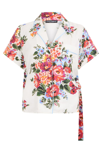 Floral silk shirt RTW